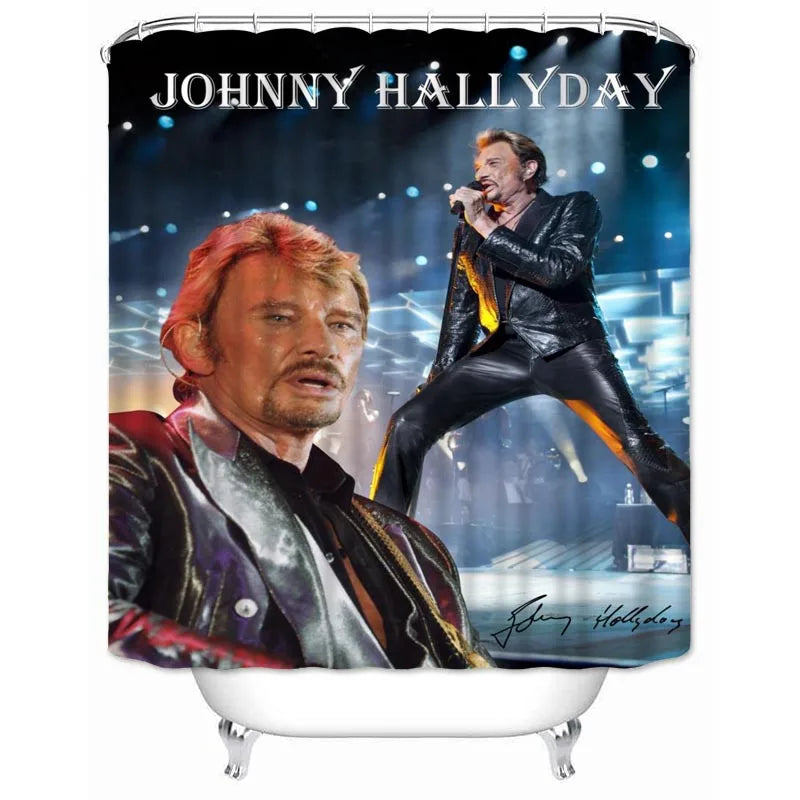 Rideau de Douche Johnny Hallyday
