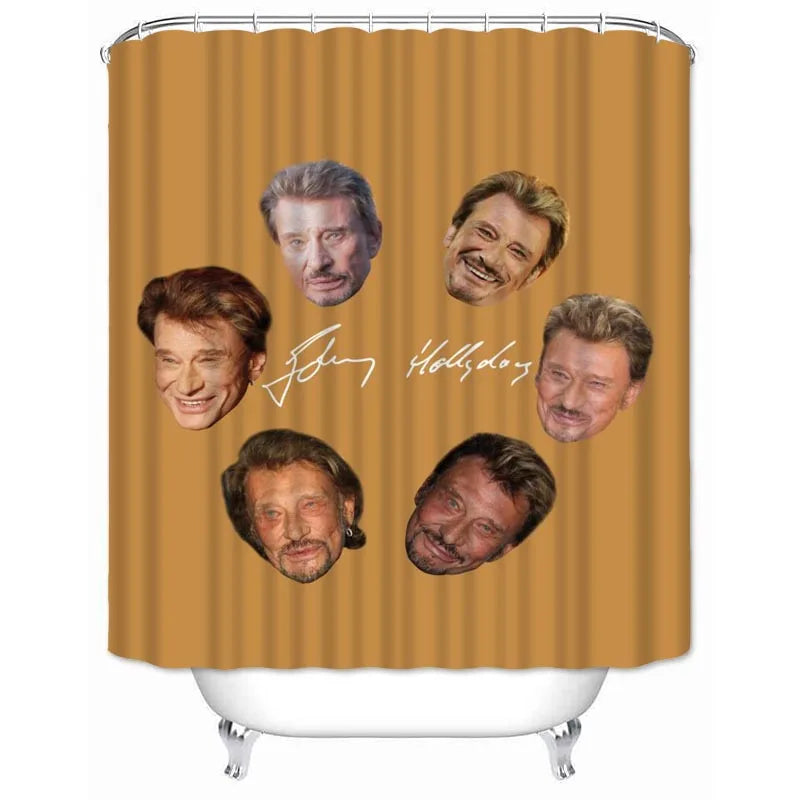 Rideau de Douche Johnny Hallyday