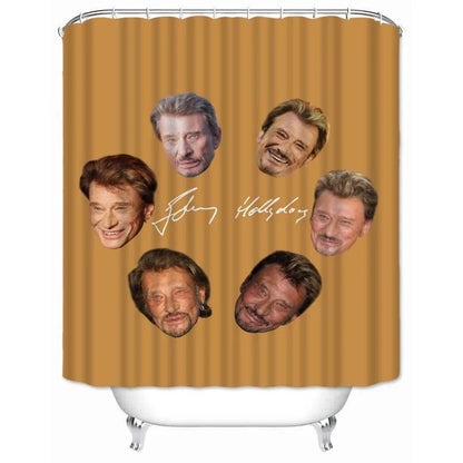 Rideau de Douche Johnny Hallyday