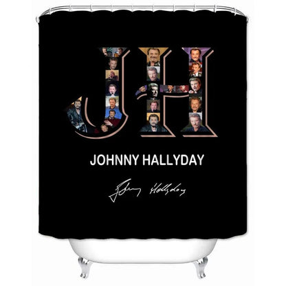 Rideau de Douche Johnny Hallyday